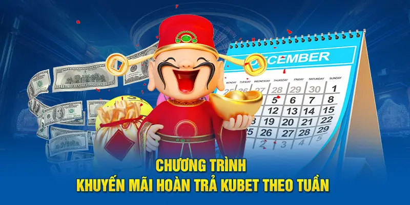 Chương trình khuyến mãi hoàn tiền Kubet theo tuần