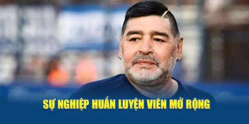 Tiểu sử Diego Maradona về sự nghiệp huấn luyện viên mở rộng 